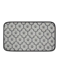 Bone Dry Pet Mat Lattice Paw Print