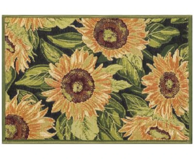 Liora Manne Esencia Sunflowers Rug Collection