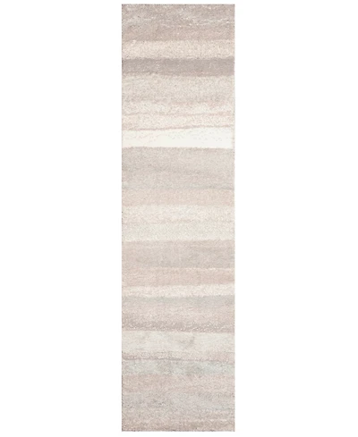 Liora Manne' Fiord Stripe 1'11"x7'6" Runner Area Rug