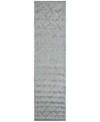 Liora Manne' Carmel Pyramid 1'11"x7'6" Runner Area Rug