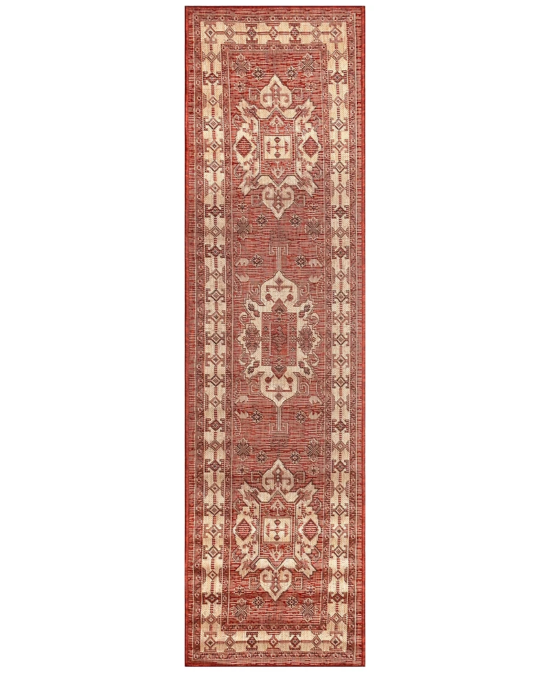Liora Manne' Carmel Kilim 1'11"x7'6" Runner Area Rug