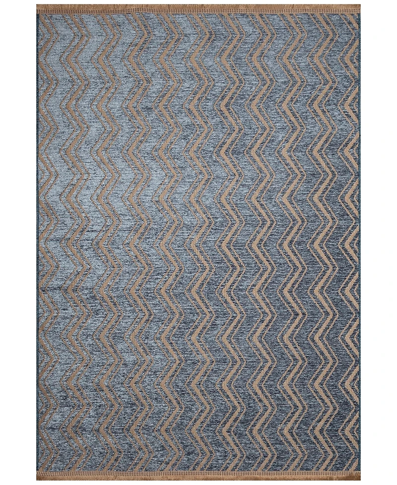 Liora Manne' Mercer Zigzag 6'6"x9'4" Area Rug