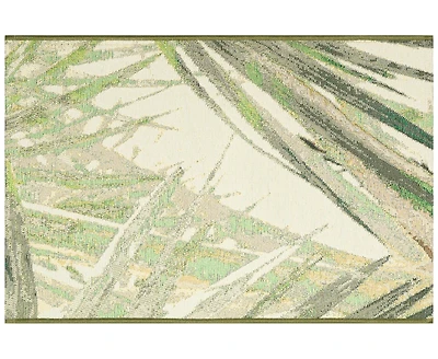 Liora Manne' Esencia Palm Fan 2'x2'10" Area Rug
