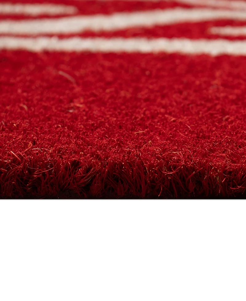 Liora Manne' Natura Happy Holidays Holly 1'6"x2'6" Area Rug