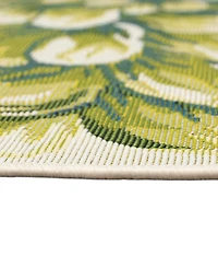 Liora Manne' Esencia Mum 3'3"x3'3" Round Area Rug