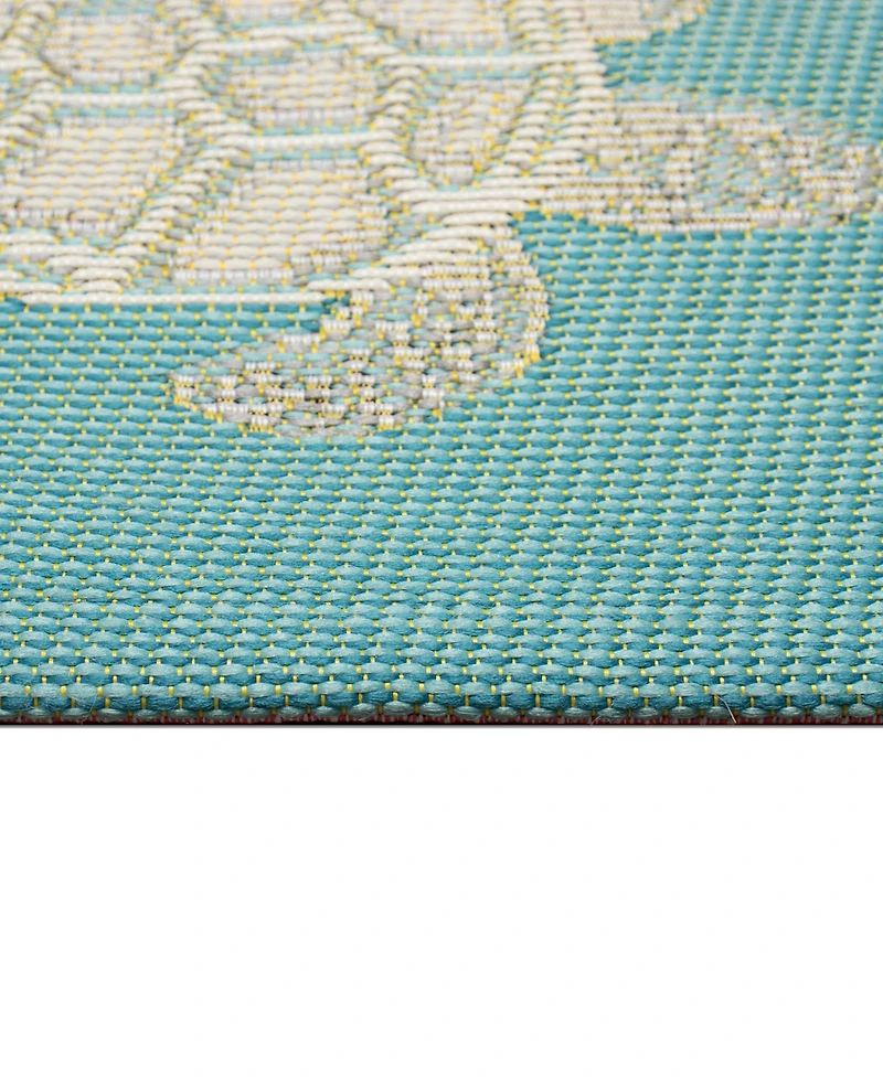 Liora Manne' Esencia Turtle and Stars 2'x2'10" Area Rug