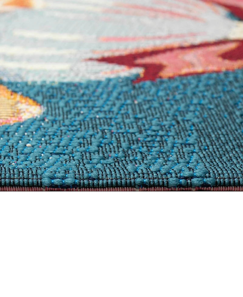 Liora Manne' Esencia Sea Gem Ornaments 2'5"x3'11" Area Rug