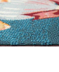 Liora Manne' Esencia Sea Gem Ornaments 2'5"x3'11" Area Rug