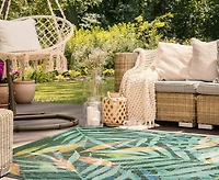Liora Manne' Marina Leaves 7'10"x9'10" Area Rug