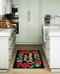 Liora Manne' Frontporch Merry Christmas 1'8"x2'6" Area Rug