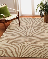 Liora Manne' Ravella Zebra 3'6"x5'6" Area Rug