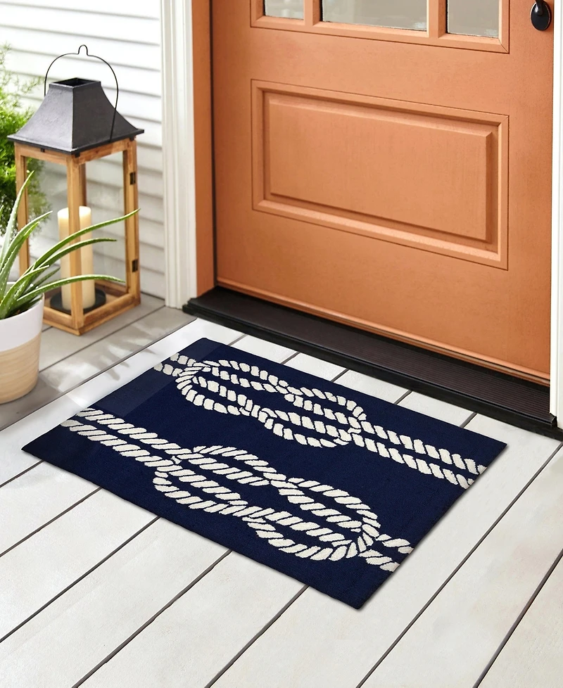 Liora Manne' Capri Ropes 1'8"x2'6" Area Rug