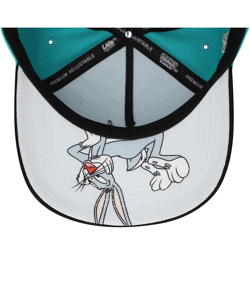 Lids Men's Teal Looney Tunes Bugs Bunny A-Frame Adjustable Hat