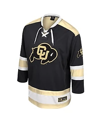 Colosseum Men's Black Colorado Buffaloes Athletic Machine Fashion Hockey Jersey