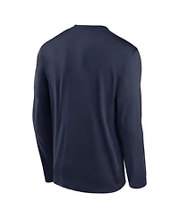 Nike Men's Navy West Virginia Mountaineers Primetime Alternate Logo Legend Long Sleeve T-Shirt