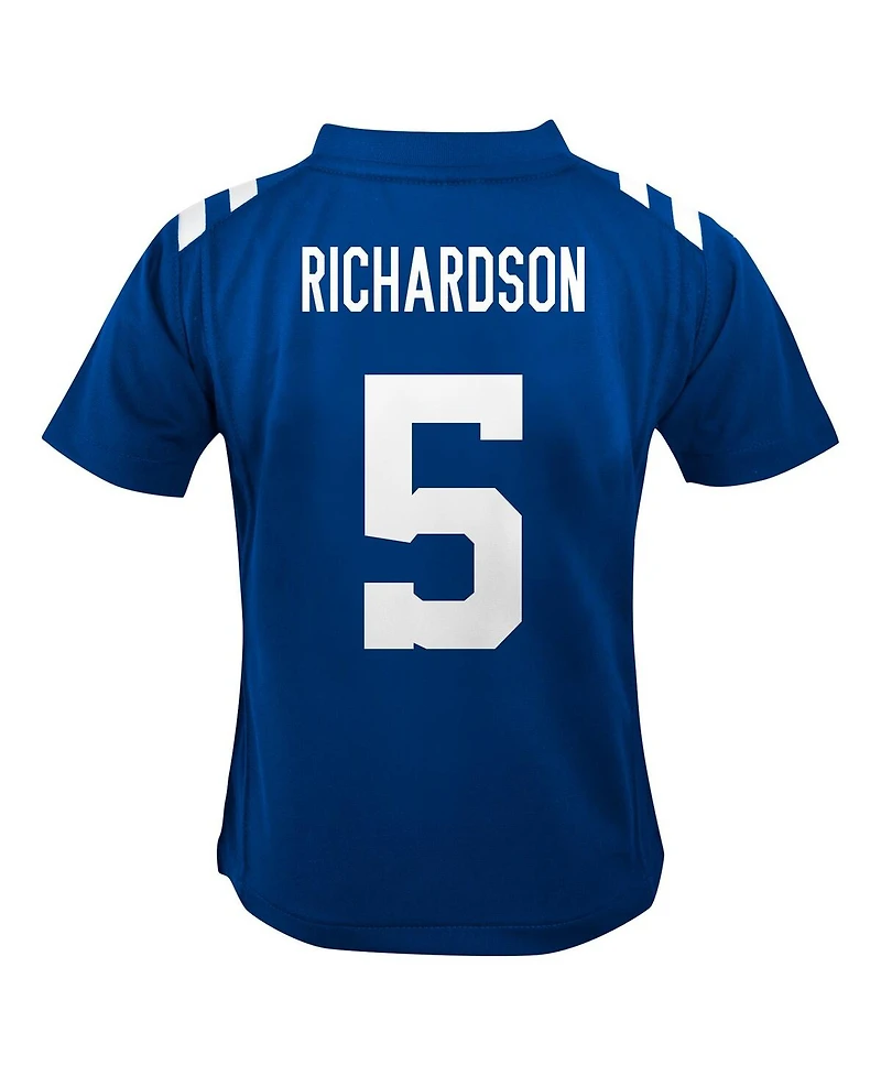 Nike Preschool Anthony Richardson Royal Indianapolis Colts Player Game Jersey