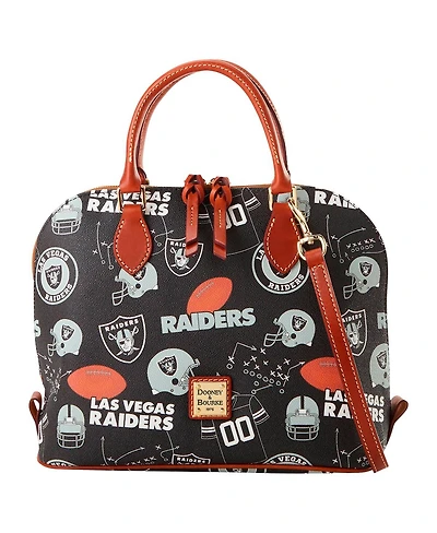 Dooney & Bourke Las Vegas Raiders Game Day Zip Satchel