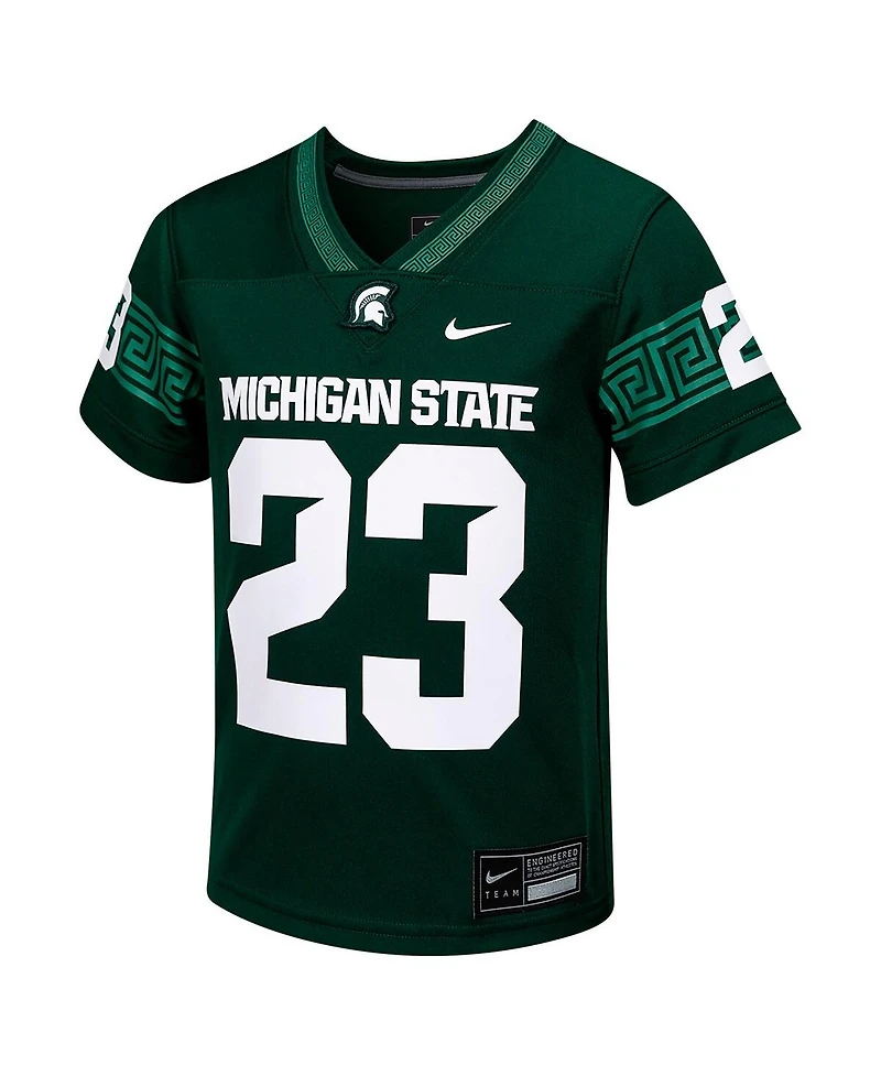 Nike Preschool 23 Green Michigan State Spartans Untouchable Football Jersey