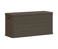 Patio Storage Box 74 gal Brown