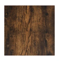 vidaXL Coffee Table Smoked Oak 23.6"x23.6"x12.4" Engineered Wood
