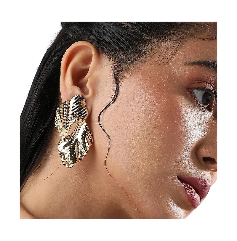 Ripple Allure Drop Earrings