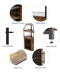 gaomon Corner Bar Cabinet