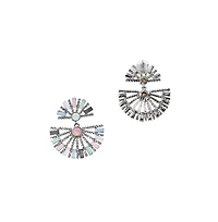Half Circular Drop Earrings
