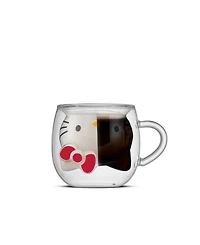 JoyJolt Hello Kitty 3D Double Wall Coffee Mug