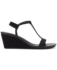Style & Co Women's Mulan Embellished Wedge Sandals, Created Macy's