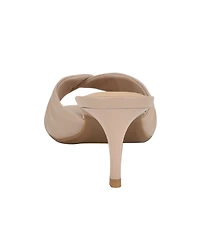 Calvin Klein Women's Imeena Slip-On Kitten Heel Sandals