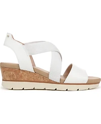 Dr. Scholl's Women's Just Cute Strappy Wedge Sandals