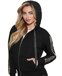 Guess Women's Studded Logo Sweatshirt