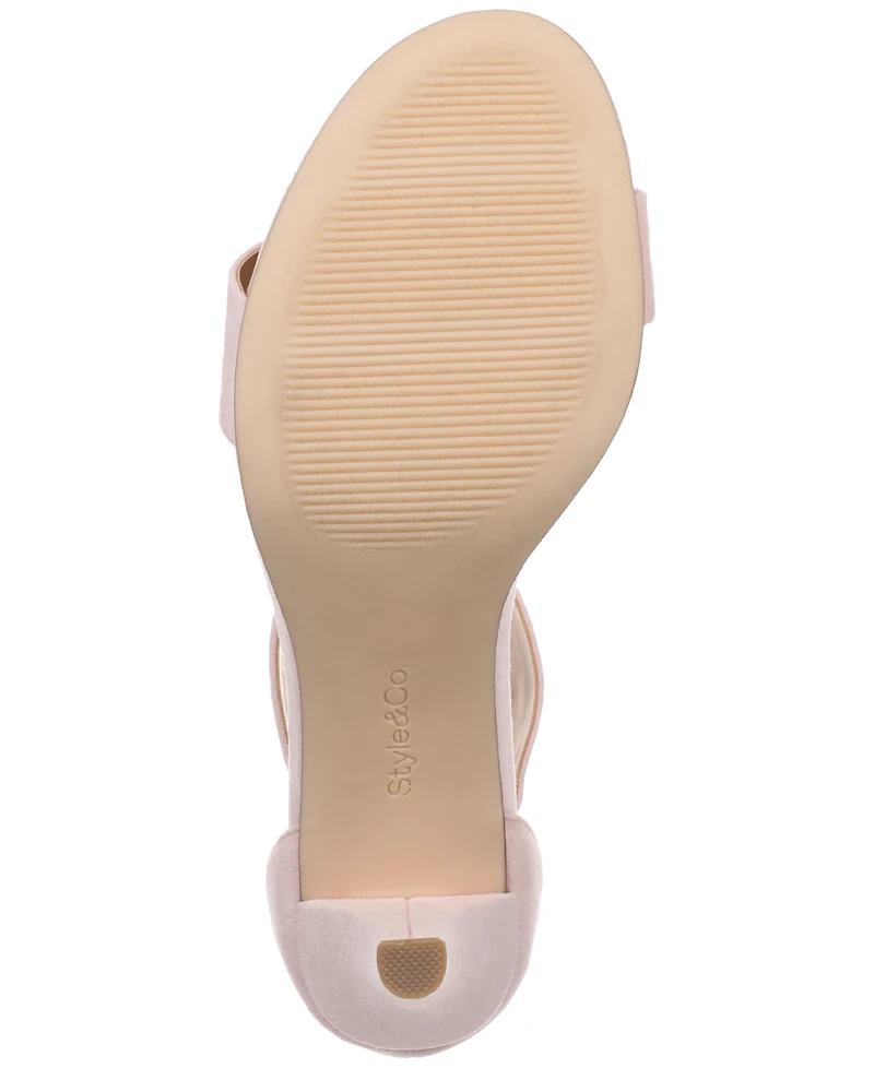 Style & Co Women's Paycee Two-Piece Dress Sandals
