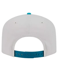 New Era Men's Stone Miami Dolphins Decent 9FIFTY A-Frame Snapback Hat