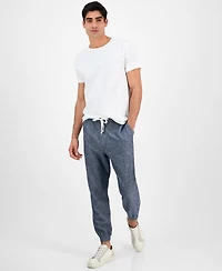 Sun + Stone Men's Linen Joggers, Exclusively at Macy's