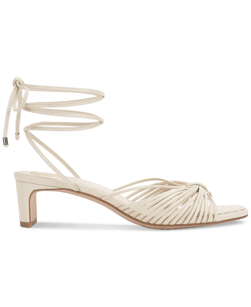 Vince Camuto Women's Lory Lace-Up Blade-Heel Sandals