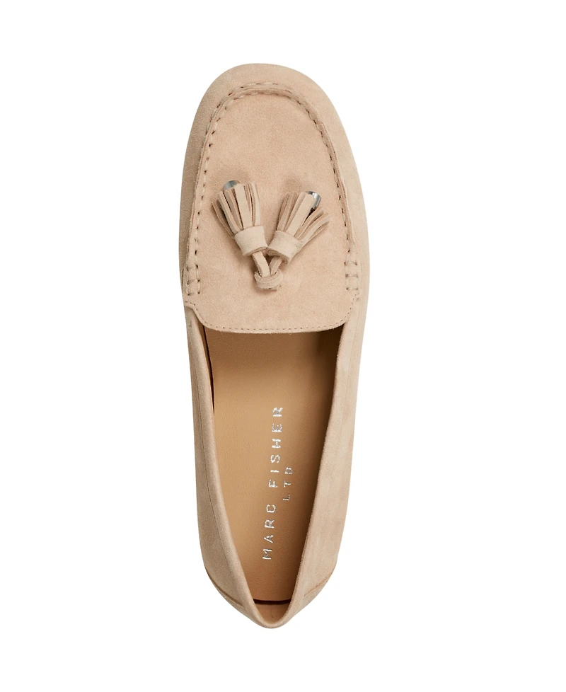 Marc Fisher Ltd Women's Layney Slip-On Tassel Loafers