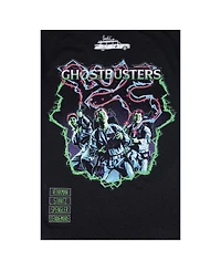 Freeze Max Men's Black Ghostbusters The Team Baseball Jersey