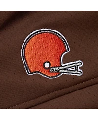 Mitchell & Ness Men's Jim Brown Cleveland Browns Player Name Number Hoodie Legacy Jersey