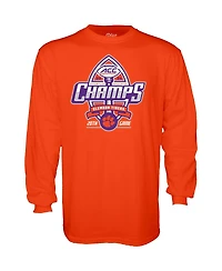 Blue 84 Men's Orange Clemson Tigers 2024 Acc Football Conference Champions Locker Room Long Sleeve T-Shirt