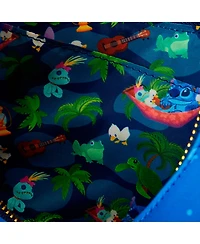 Loungefly Lilo and Stitch Camping Cuties Hammock Crossbody Handbag
