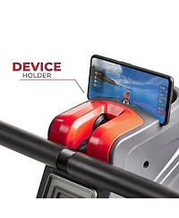 Sunny Health & Fitness Smart Multifunction Magnetic Rowing Machine, Smart Rower with SunnyFit App Enhanced Bluetooth Connectivity