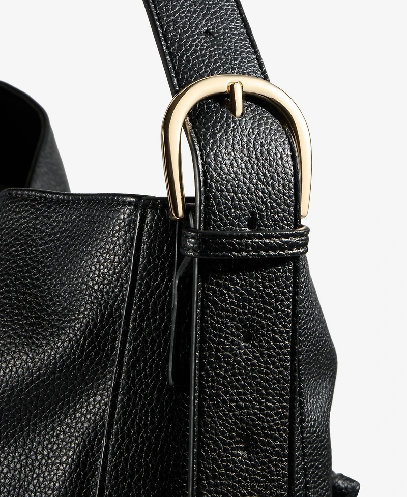 On 34th Somynn Solid Large Handbag
