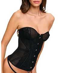 Adore Me Women's Padma Sweetheart Corset & G-String Set