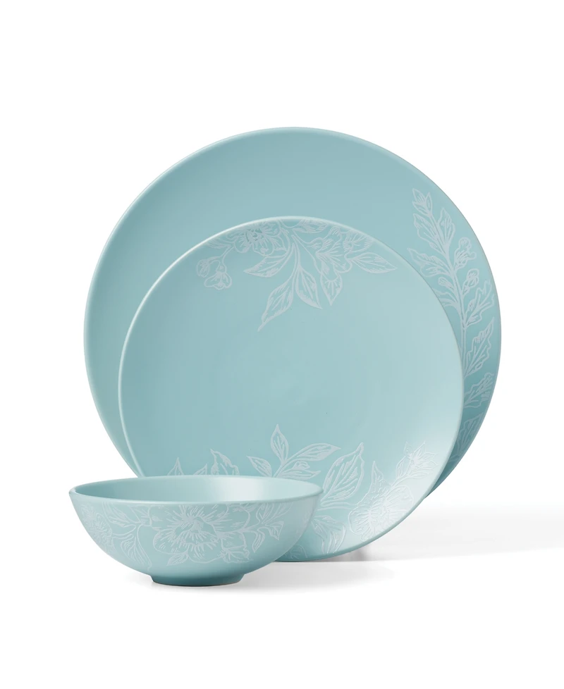 Oneida Roseto 12 Pc. Dinnerware Set, Service for 4
