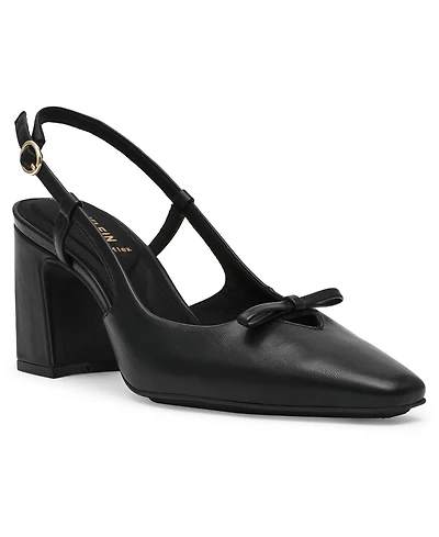Anne Klein Women's Aniston Slingback Block Heel Pumps