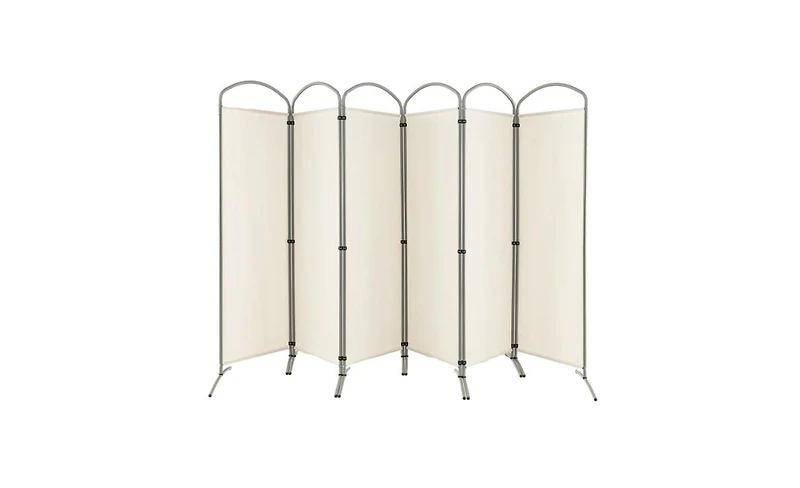 Slickblue 6-Panel Privacy Screen for Stylish Room Division and Enhanced Privacy