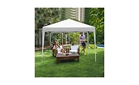 Slickblue Practical Waterproof Right-Angle Folding Tent for Outdoor Events and Shelter
