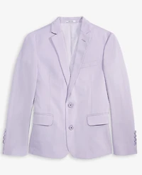 Calvin Klein Slim Fit Big Boys Stretch Tick-Weave Suit Jacket