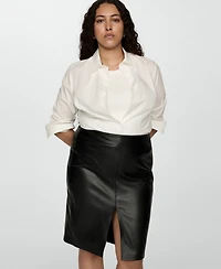 Mango Women's Pencil Skirt